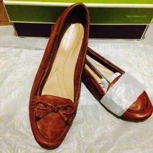 New Naturalizer Cognac Leather Shoes size 7